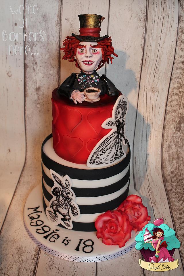 Mad Hatter - cake by DusiCake - CakesDecor