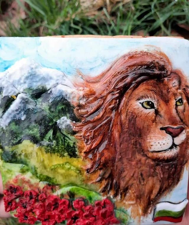 Lion Decorated Cookie By Morelloart CakesDecor   D741c4e1645a43c7b342a01b7001db0b 