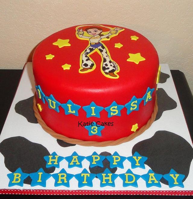 Jessie From Toy Story Cake By Katie Cortes Cakesdecor