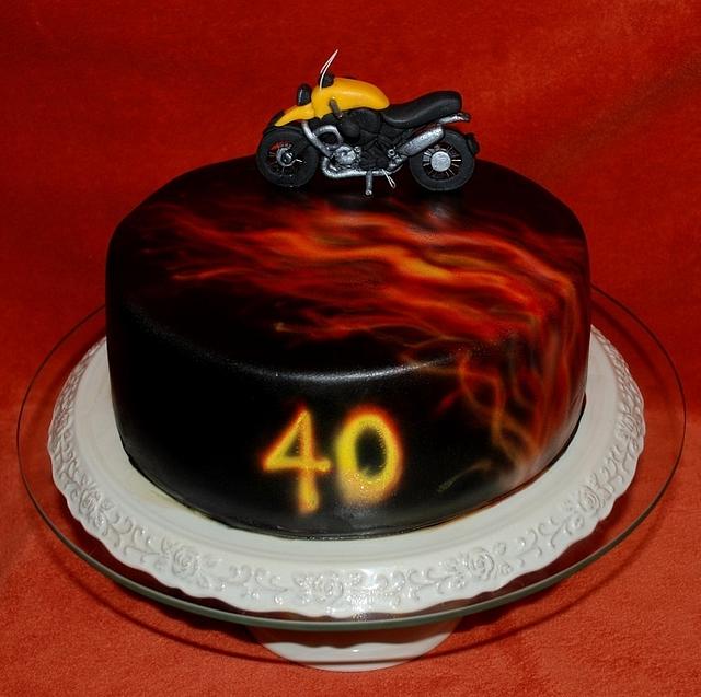 Cakes with motorrad BMW - Cake by Marie - CakesDecor