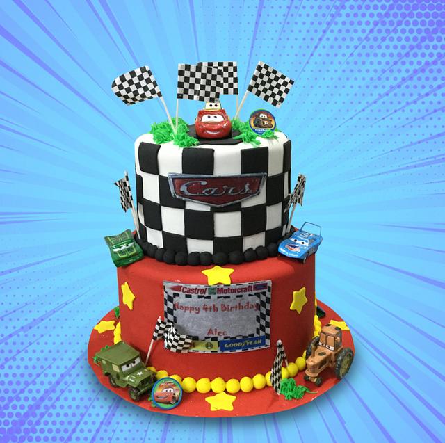 Cars 2 - Cake by MsTreatz - CakesDecor