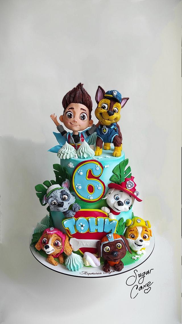 Paw patrol cake - Decorated Cake by Tanya Shengarova - CakesDecor