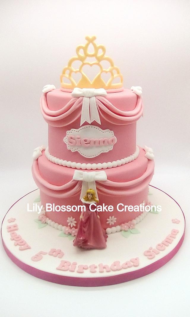 Sleeping Beauty Princess Cake - Decorated Cake by Lily - CakesDecor