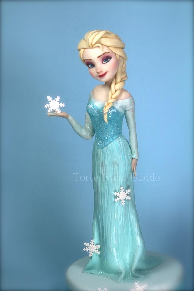 Frozen - Elsa- cake