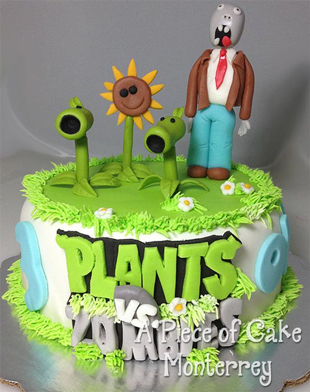 Plants Vs Zombies Eggless Chocolate Cake | Tejal's Kitchen