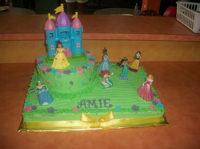 Disney Princess Birthday Cake Cake By Caymancake Cakesdecor