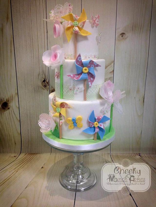 Paper Crafting on Cake