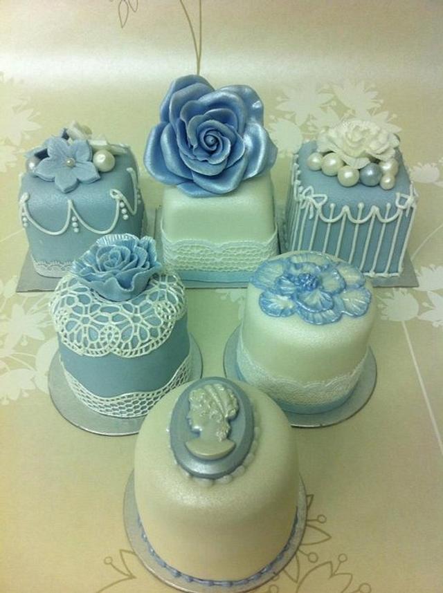 Mini Vintage Cakes Cake By Cakeybakey Boutique Cakesdecor