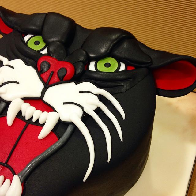 Traditional Panther cake 