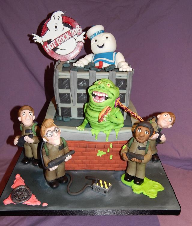 Who You Gonna Call Decorated Cake By Elizabeth Miles Cakesdecor