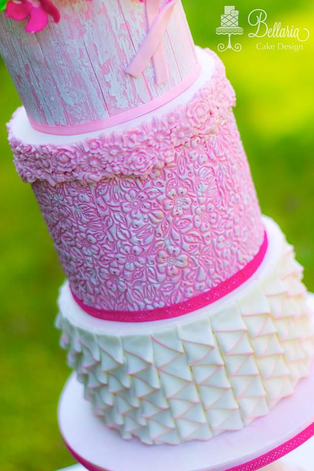 Garland of meaning Cake by Bellaria Cake Design CakesDecor