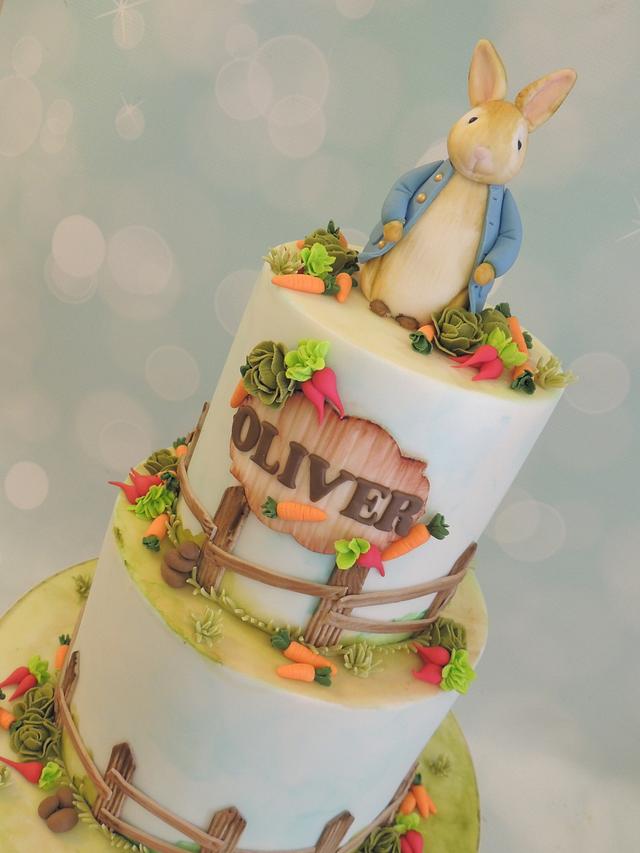 Peter Rabbit Cake by Shereen CakesDecor