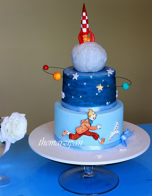 Tintin Cake By Vidya Cakesdecor