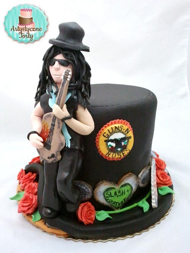 Rock&Roll Cake Decorated Cake by Artystyczne Torty CakesDecor