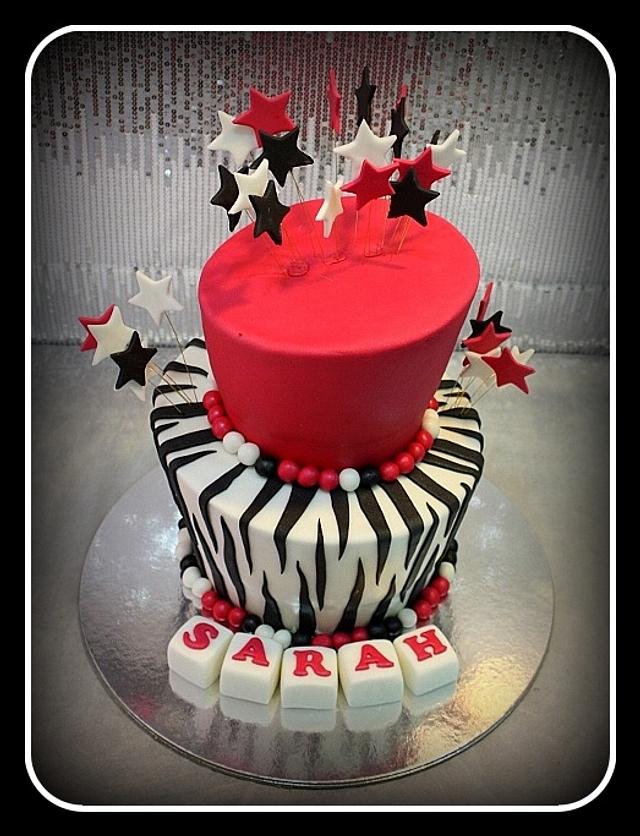 Topsy turvy cake - Decorated Cake by House of Cakes Dubai - CakesDecor