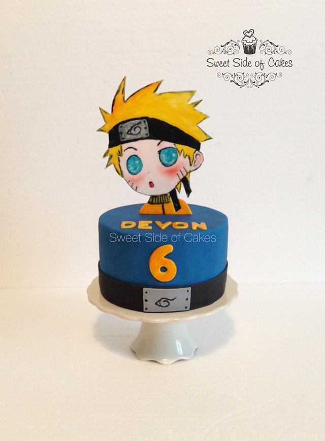 Naruto Anime Cake