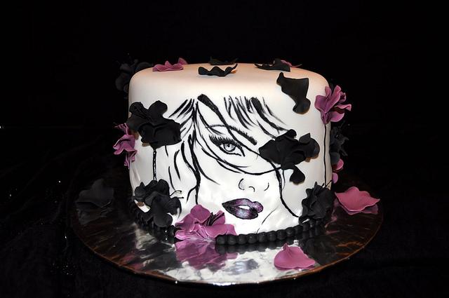 Sexy lady - Decorated Cake by Sabina - CakesDecor