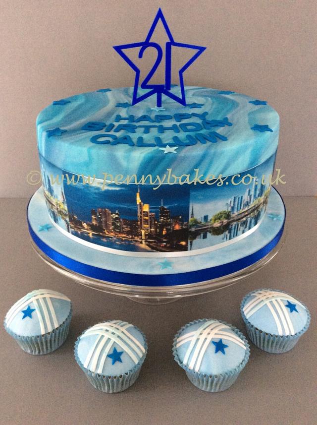 Strasbourg Birthday cake Cake by Penny Sue CakesDecor