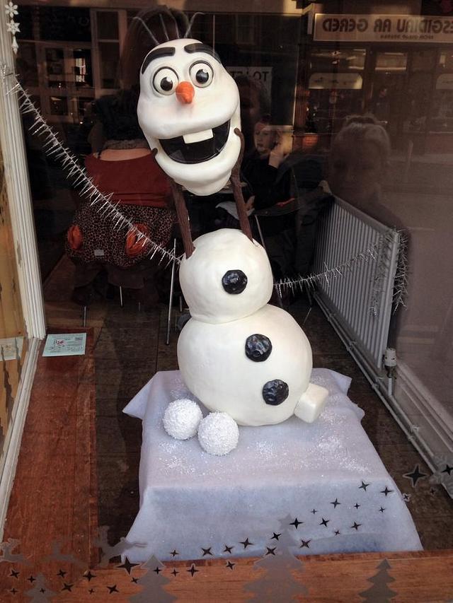 huge olaf teddy