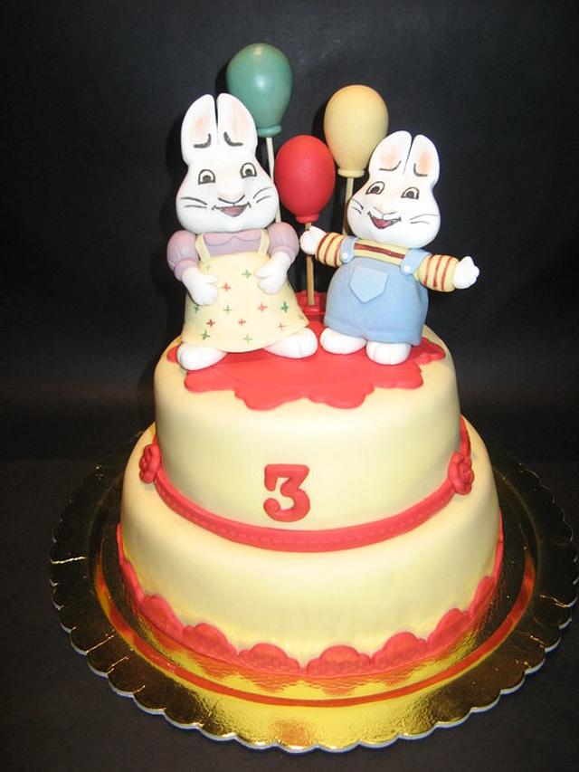Max and Ruy - Decorated Cake by jan14grands - CakesDecor
