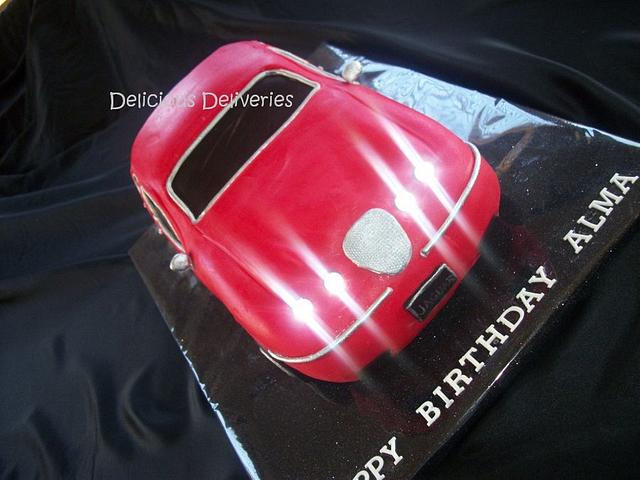 3D Carved Car Cake