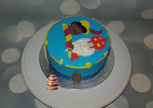 Sint en Piet cake