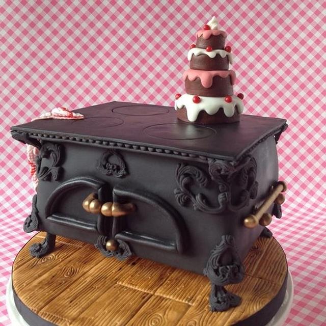 Iron stove cake Cake by sonjashobbybaking CakesDecor