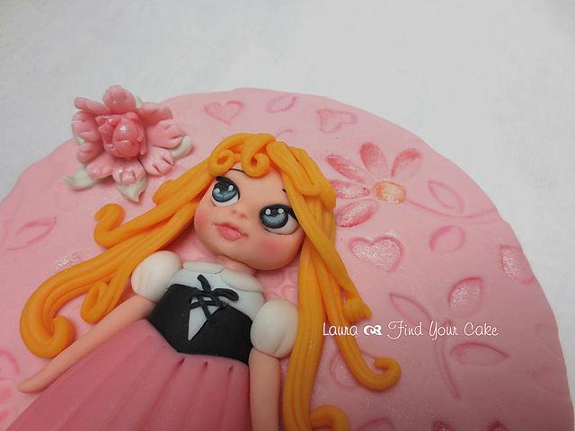 Baby Aurora Princess cake - Cake by Laura Ciccarese - - CakesDecor
