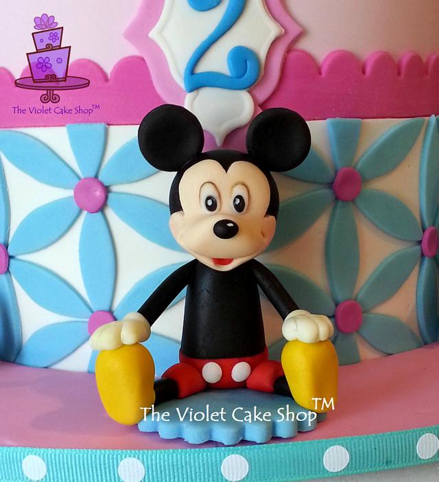 MICKEY, MINNIE & FRIENDS Cake for My Daughter's 2nd Birthday