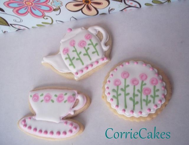 tea party cookies