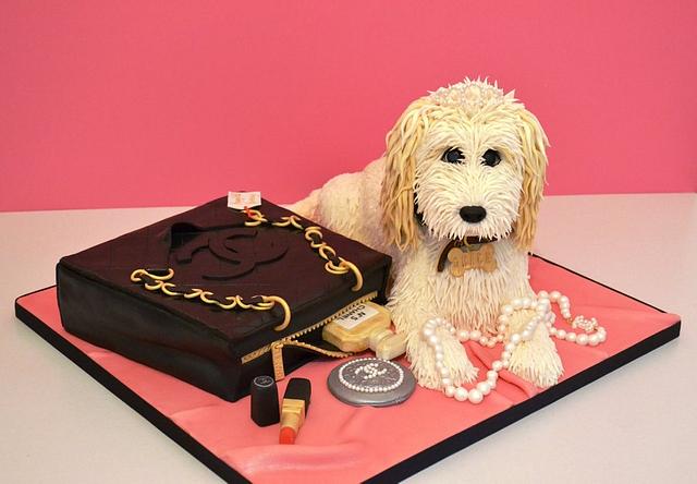 cockapoo birthday cake