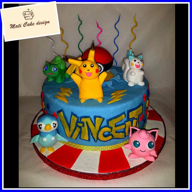 Pokemon Cake Cake By Mati Cake Design Cakesdecor