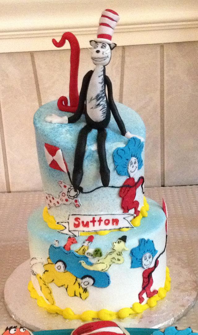 Dr. Seuss - Decorated Cake by Dream Slice Cakes - CakesDecor