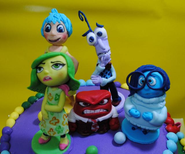 Inside out birthday cake