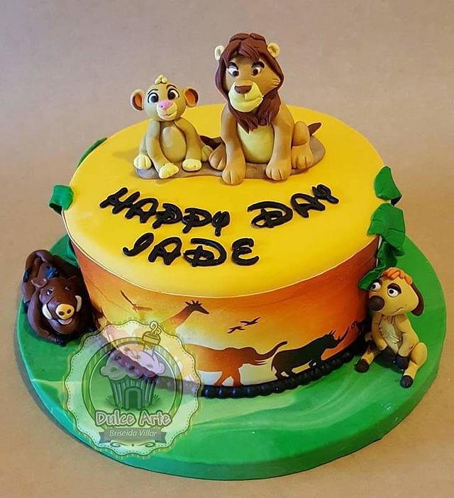 The lion king - Decorated Cake by Dulce Arte - Briseida - CakesDecor