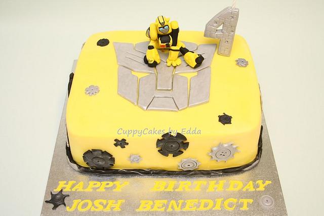 Transformers Edible Cake Image – Build a Birthday NZ
