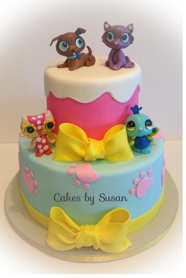 Littlest pet shop cake - Decorated Cake by Skmaestas - CakesDecor