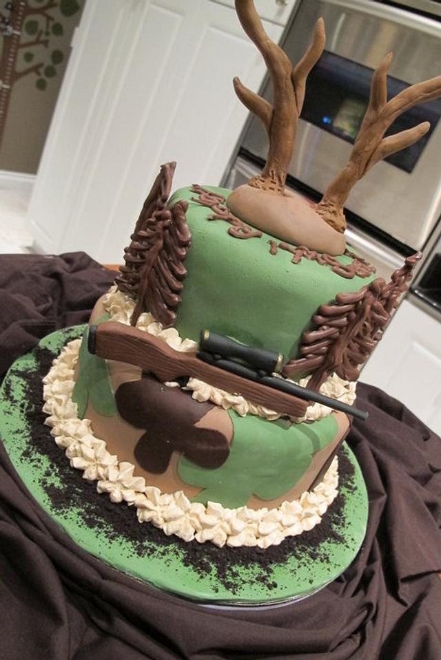 Ther great Deer Hunter! - Cake by Sharon - CakesDecor