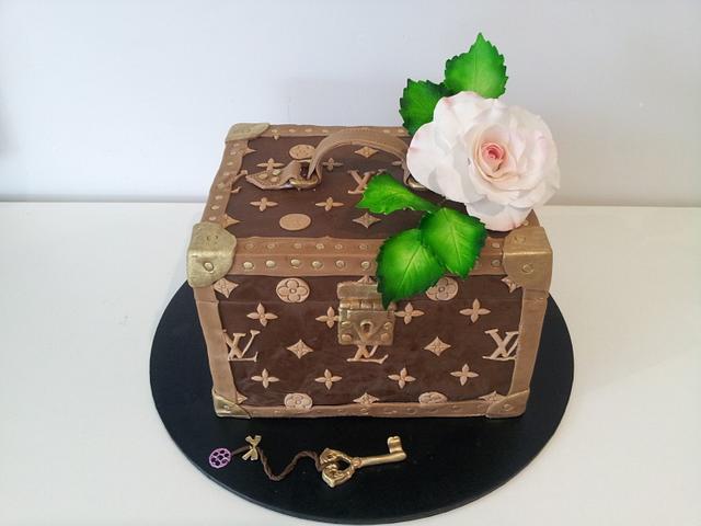 Louis Vuitton Box Or Happy Birthday To Me Cake By Cakesdecor