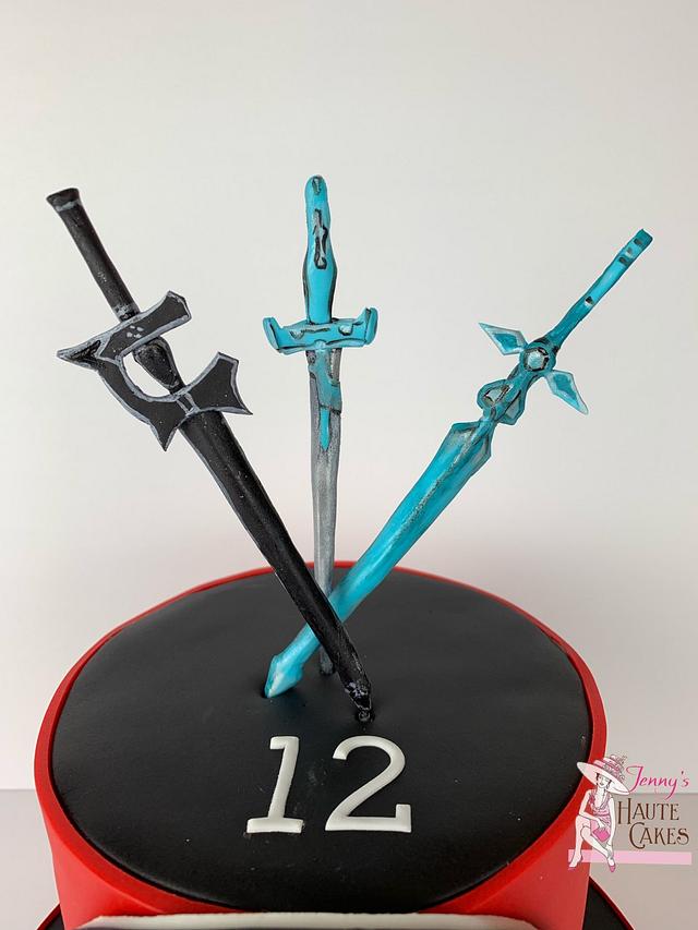 Sword Art Online Cake