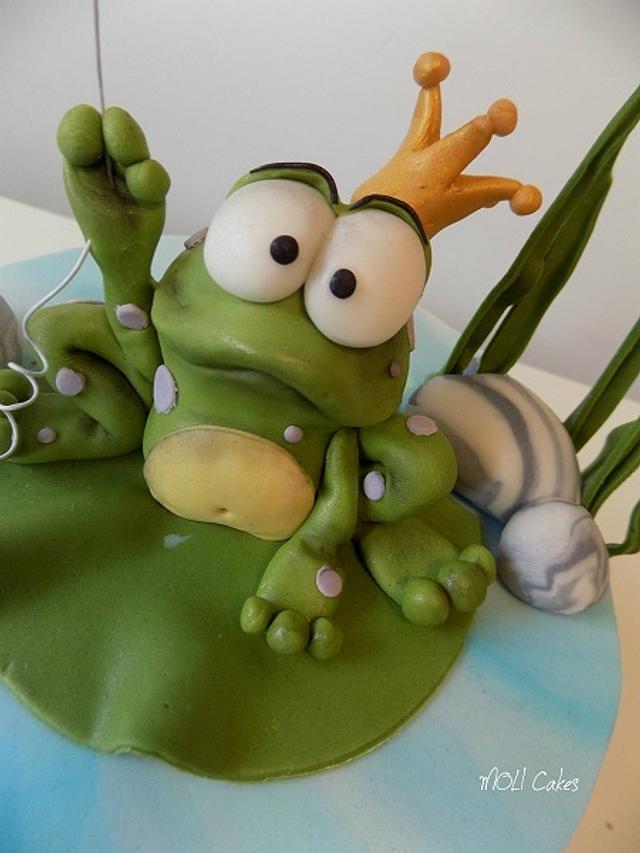 The frog Prince - Cake by MOLI Cakes - CakesDecor