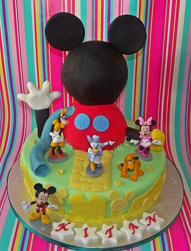 Mickey Mouse Clubhouse Cake - Decorated Cake by Jules - CakesDecor