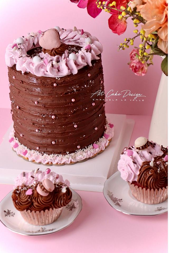 ♥️ Valentine Cake&Cupcakes ♥️