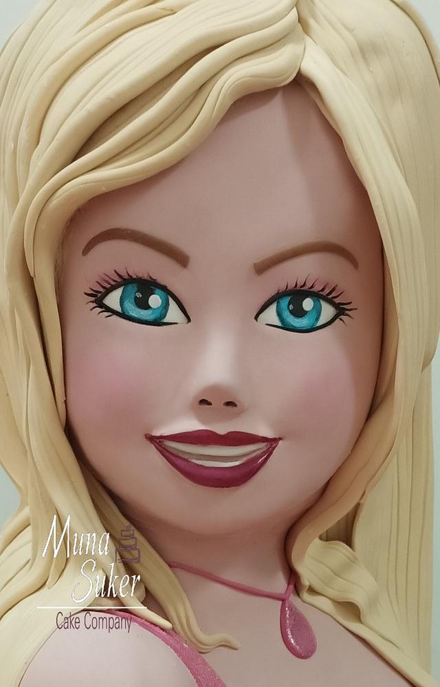 Barbie cake - Decorated Cake by MunaSuker - CakesDecor