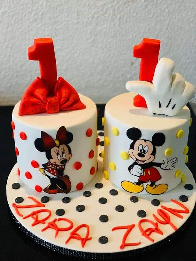 Cake for twin girls 1