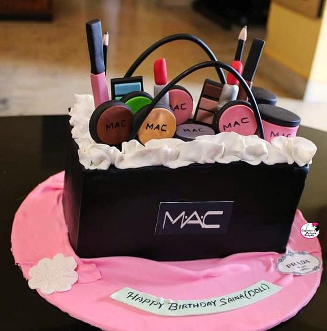 M.A.C Makeup Kit Theme Cake