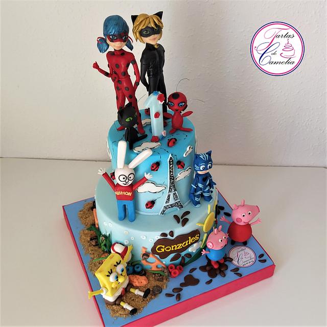 Tarta Series Animados Cake By Camelia Cakesdecor