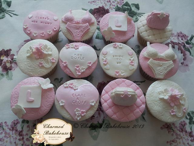 Hen Party Bridal Shower Cupcakes Decorated Cake By Cakesdecor