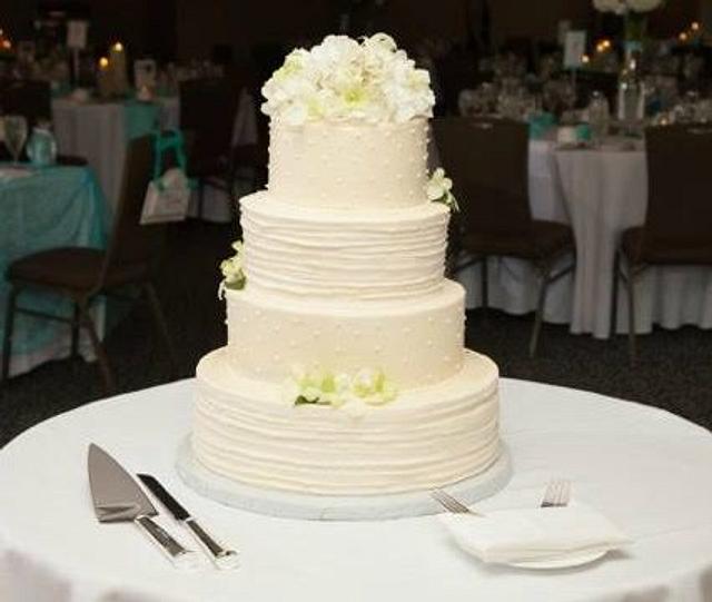 Simple Rustic Wedding Cake By Jessica Chase Avila Cakesdecor