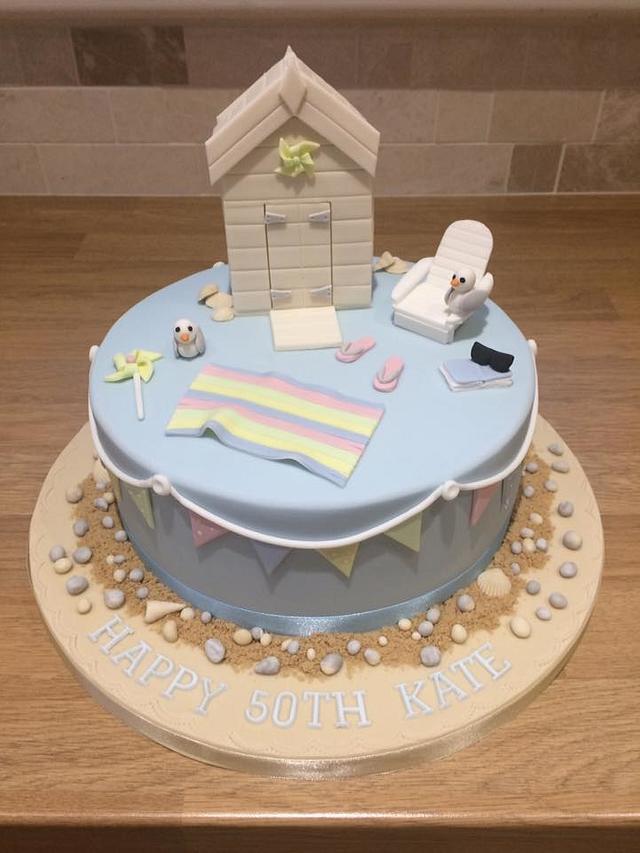 Beach Hut Cake Cake By Sajocakes Cakesdecor